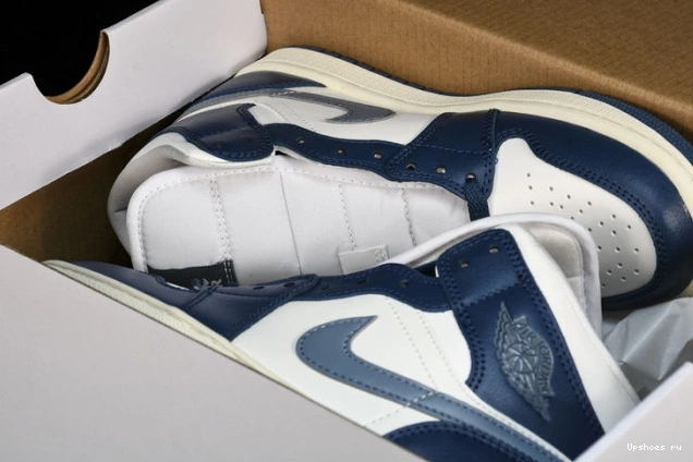 Air Mid Jordan 1  Blue BQ6472-414  French 0316